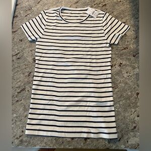 J Crew fine rib T shirt (medium)